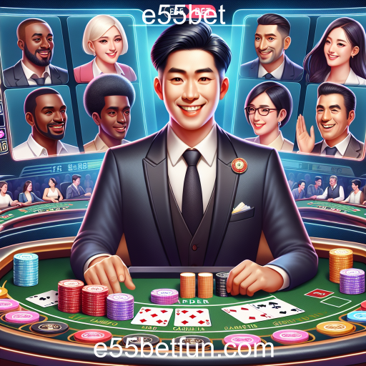 Cassino Ao Vivo no e55bet: A Experiência da Jogatina em Tempo Real